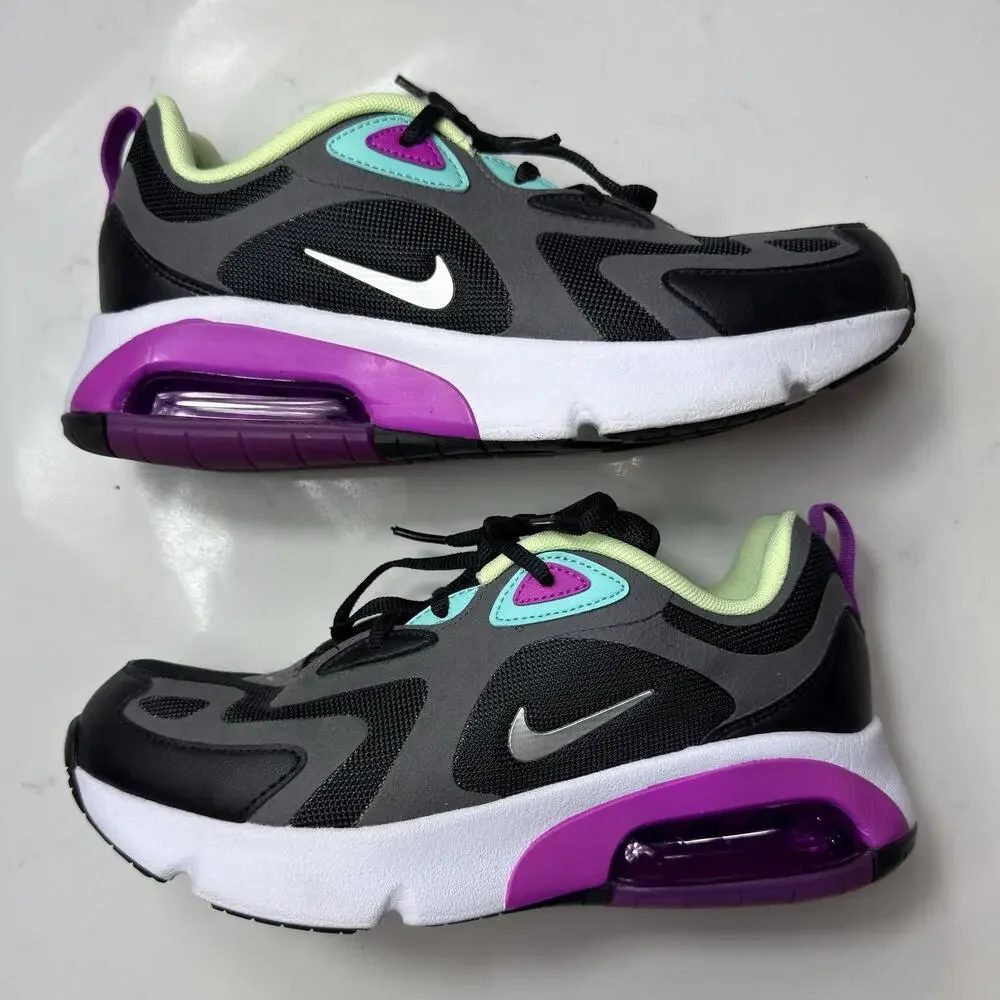 Nike Air Max 200 South Beach size 7Y / Women’s 8.5 Teal, Pink and Black Sneakers
